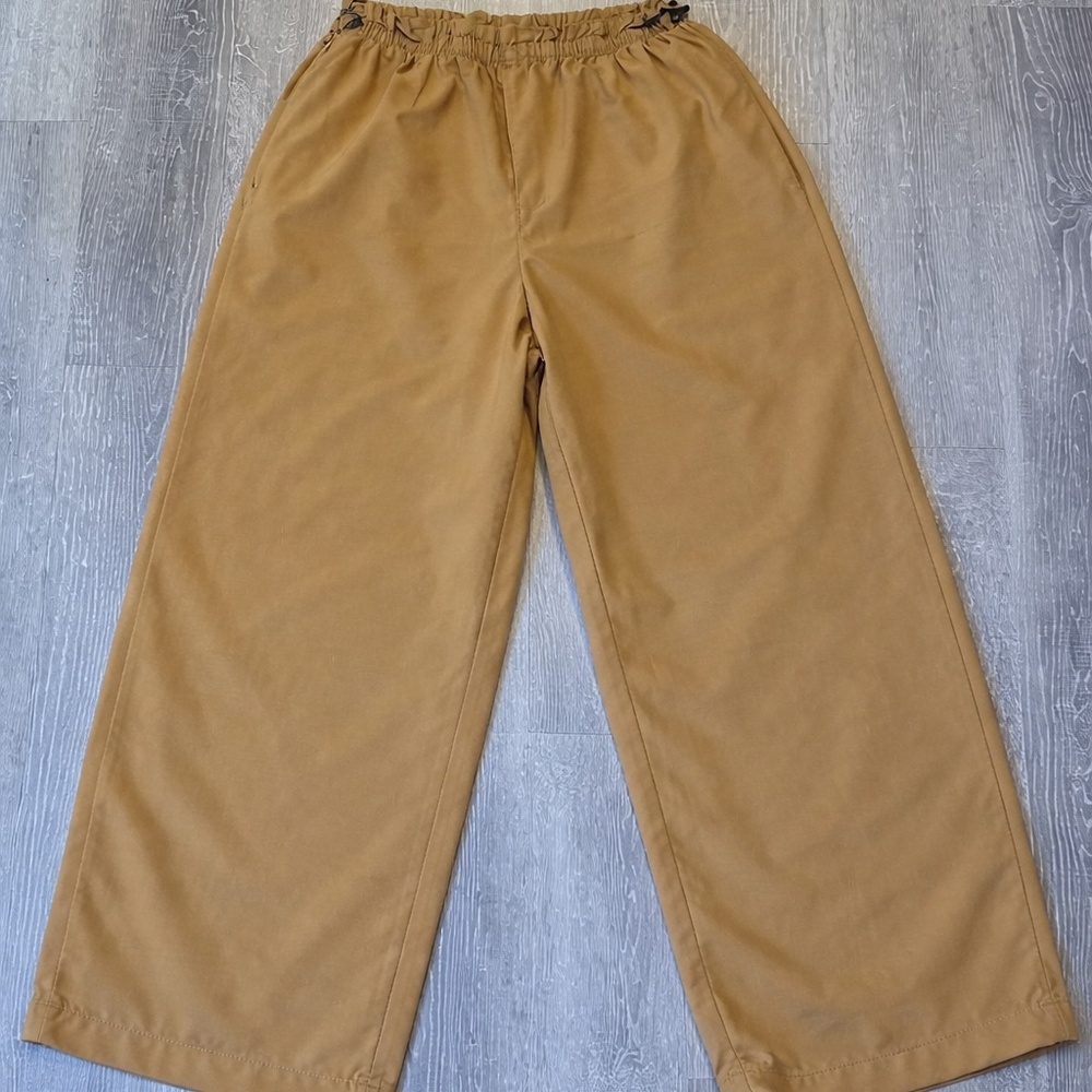 AERIE Wide Legged Linen Pants